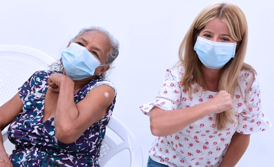 Vacunaremos contra el Covid 19 a toda la gente de Suan y Usiacurí a partir del 12 de julio»: Elsa Noguera