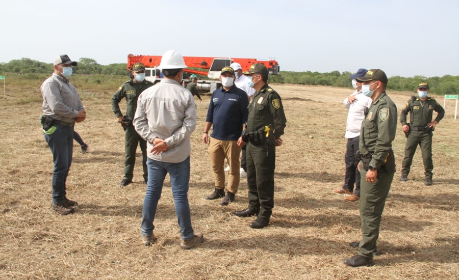 Distrito de Barranquilla, Policía y empresarios trazan plan de acción para fortalecer seguridad en Juan Mina