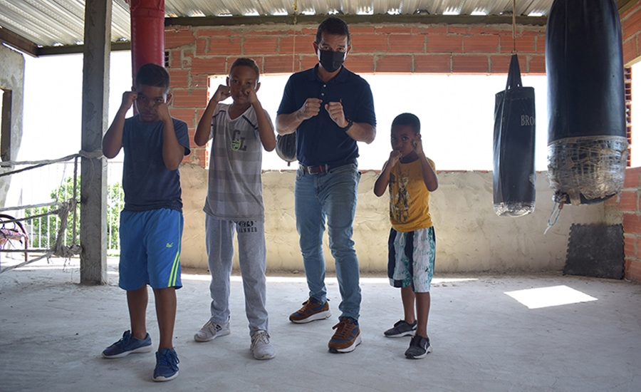 Soy Campeón, la estrategia del Distrito de Barranquilla para llevar el boxeo a los barrios