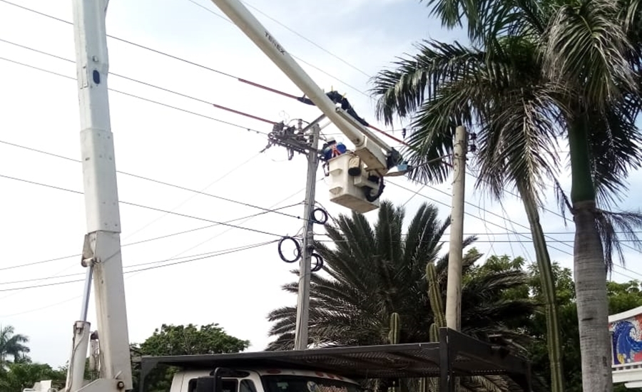 Air-e realiza trabajos eléctricos en Barranquilla y municipios del sur del Atlántico