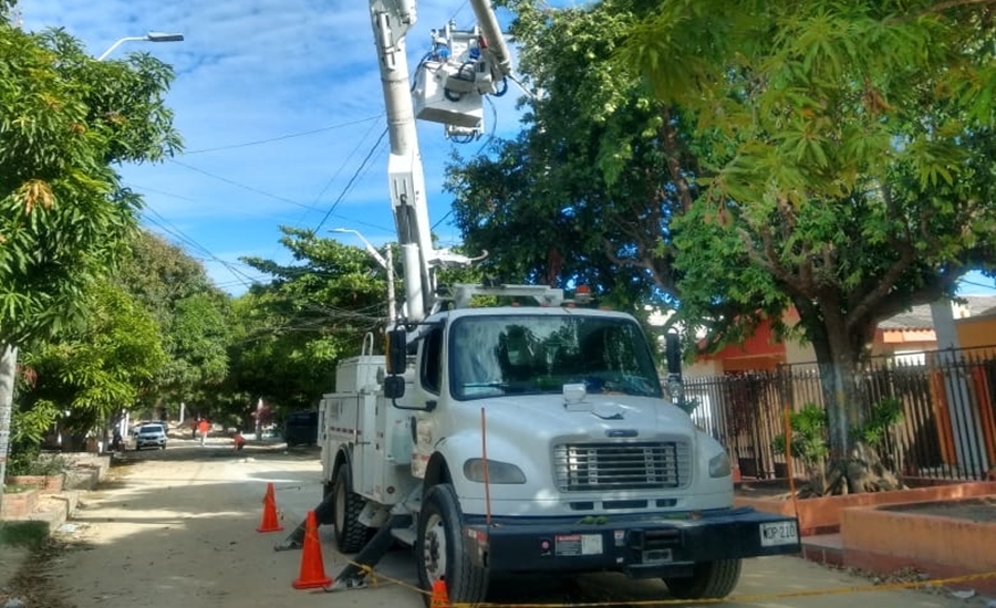 Air-e trabaja en reposición de redes para 4.193 familias en el barrio San José