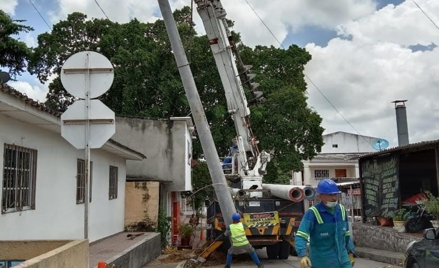 Air-e realiza adecuación de redes en Centro, Barranquillita y El Bosque