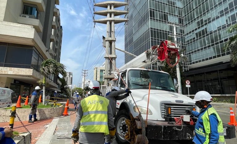 Este lunes 11 de octubre, Air-e realiza labores de mantenimiento eléctrico en sectores de Barranquilla y Soledad
