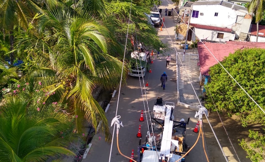 En 81% avanzan trabajos de remodelación de la infraestructura eléctrica en Santa Verónica