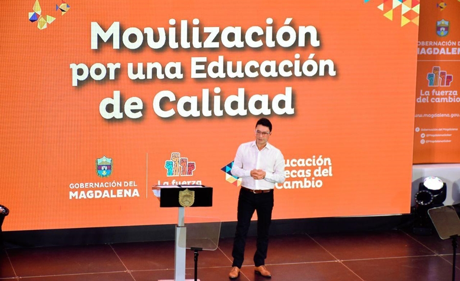 El Magdalena será testigo de un verdadero Cambio con la Ruta por la Calidad Educativa que inicia el gobernador Caicedo