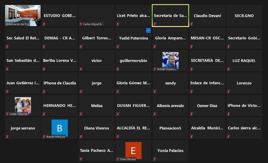 Gobernación del Magdalena realizó Consejo Extraordinario de Política Social