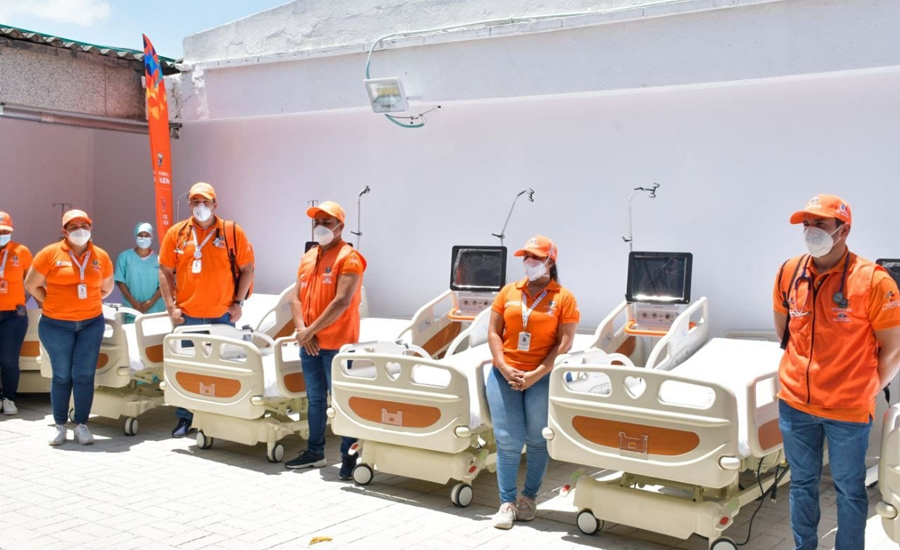 Gobernador Caicedo entrega 16 camas UCI en el Hospital de Pivijay para el beneficio de 106 mil habitantes de la subregión Río
