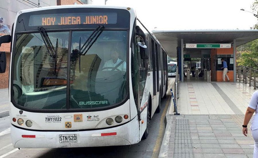 Transmetro programa cuatro buses adicionales al finalizar Junior vs. Envigado
