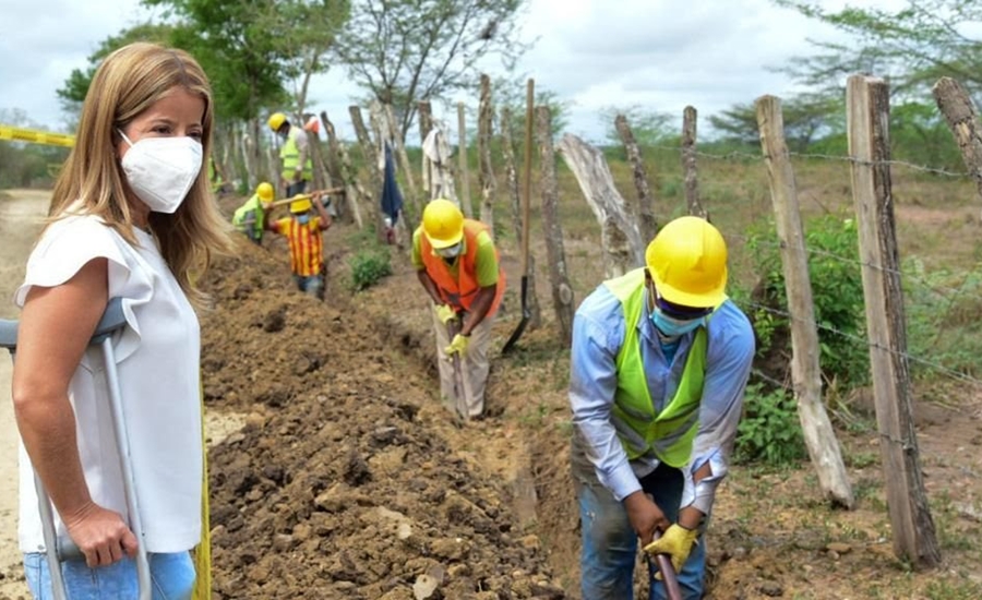 «Invertimos 400 mil millones de pesos para cumplir el sueño de tener agua potable 24/7 en el Atlántico»: Elsa Noguera