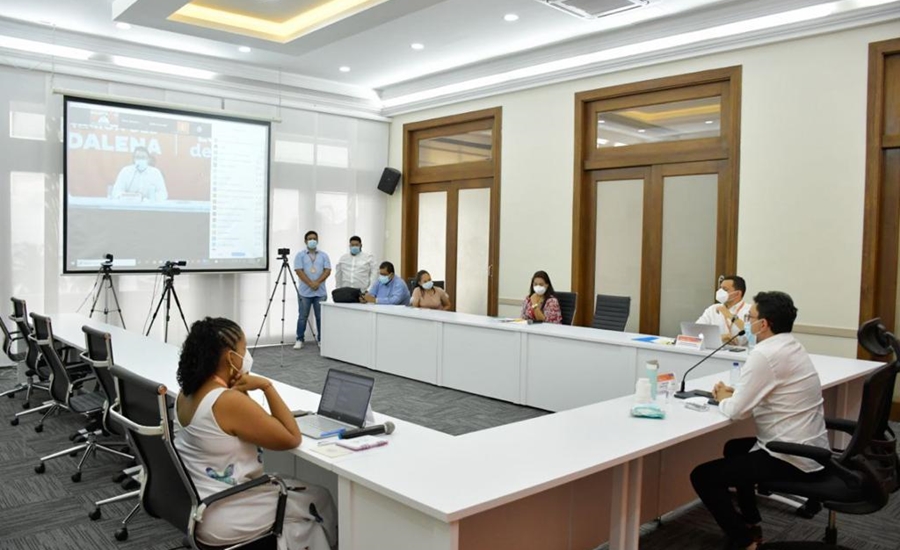 Gobernación sustenta ante a Mineducación aplazamiento del retorno a clases presenciales en el Magdalena