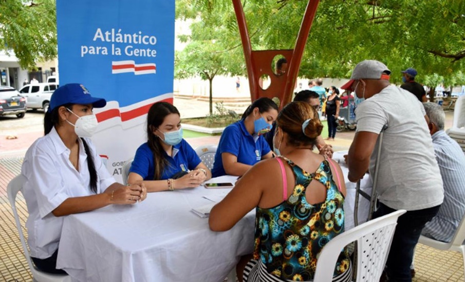 Gobernación del Atlántico y Comfamiliar realizan jornada de registro y empleabilidad para personas con discapacidad