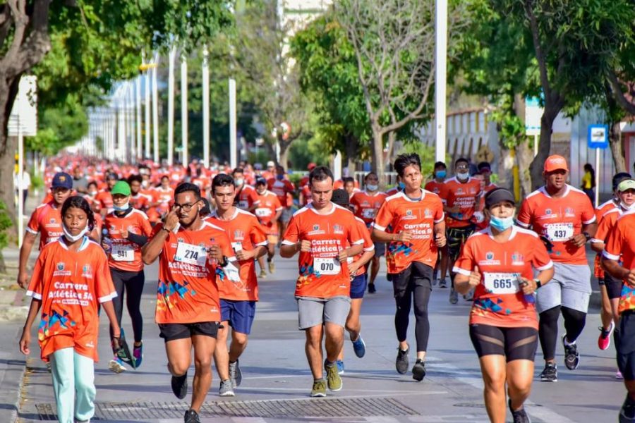 El deporte se activa en el Magdalena, más de mil participantes en la carrera 5k por La Vida y la Salud