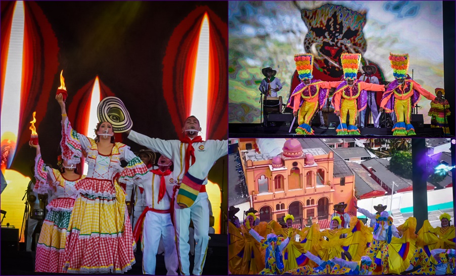 El Carnaval de Barranquilla cautivó a la Feria de las Flores