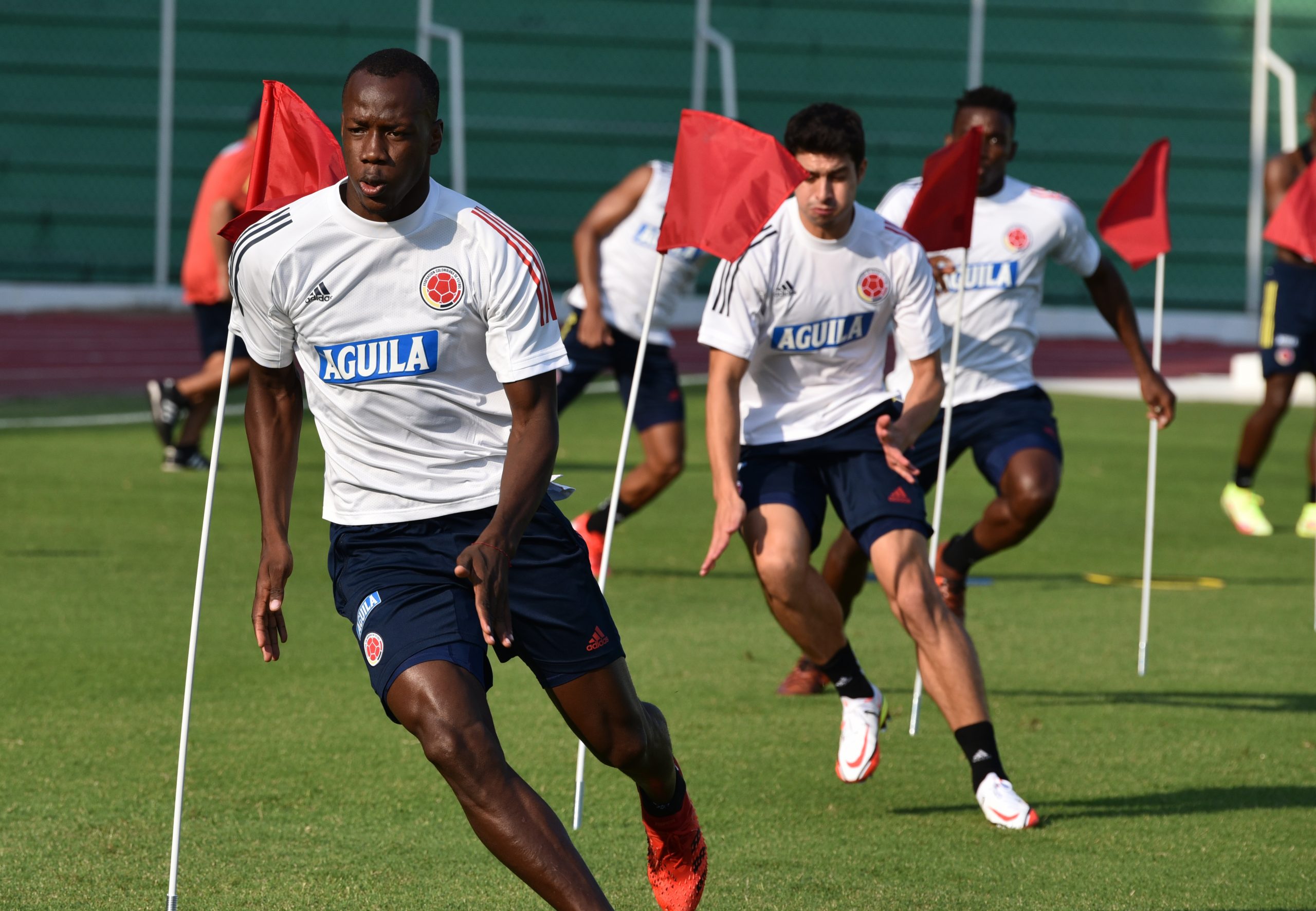 Selección Colombia entrenó en Santa Cruz de la Sierra