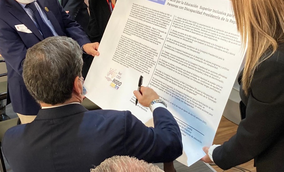 Universidad del Atlántico y más de 79 instituciones públicas firman Pacto por la Educación Inclusiva en el país