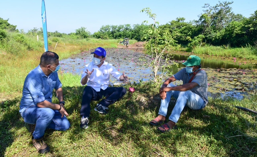 Con mejoramiento de jagüeyes, productores y pequeños ganaderos del Atlántico ya no sufrirán en época de sequía