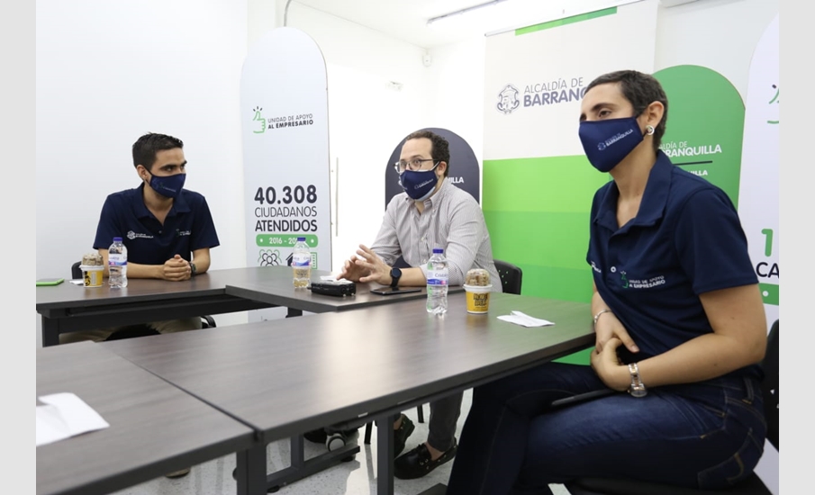Unidad de Apoyo al Empresario retoma atención presencial para impulsar emprendedores y empresarios de Barranquilla