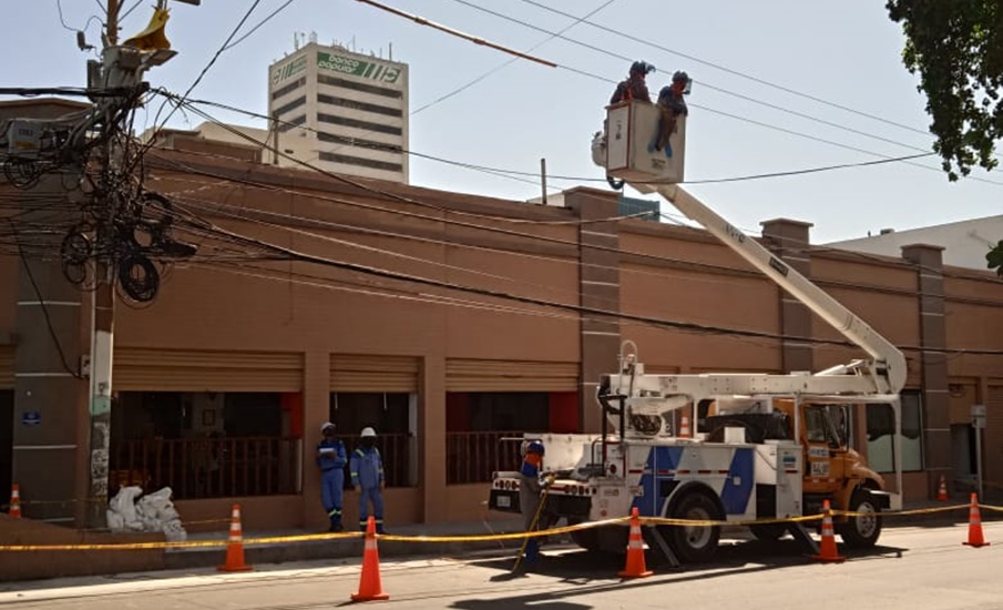 El Centro de Barranquilla contará con nuevas redes eléctricas para 5.448 clientes