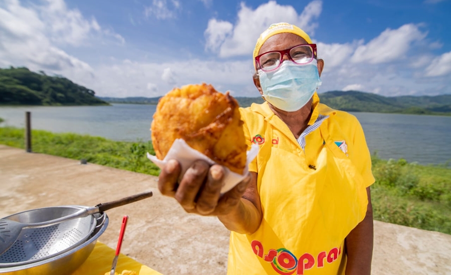 Se prenden los fogones de la arepa de huevo en la ruta gastronómica de Sazón Atlántico