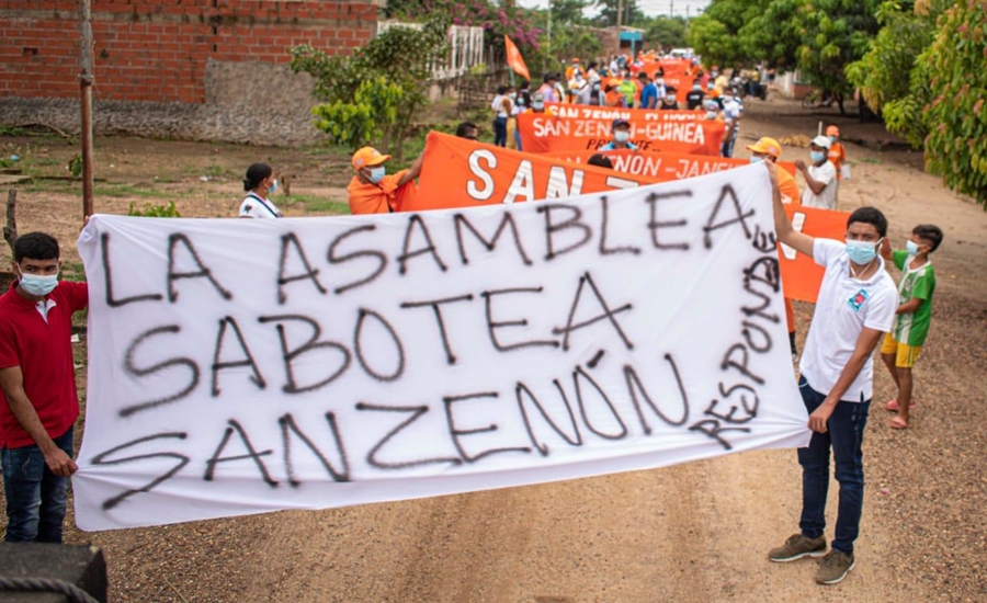 La Asamblea del Magdalena sabotea, San Zenón responde