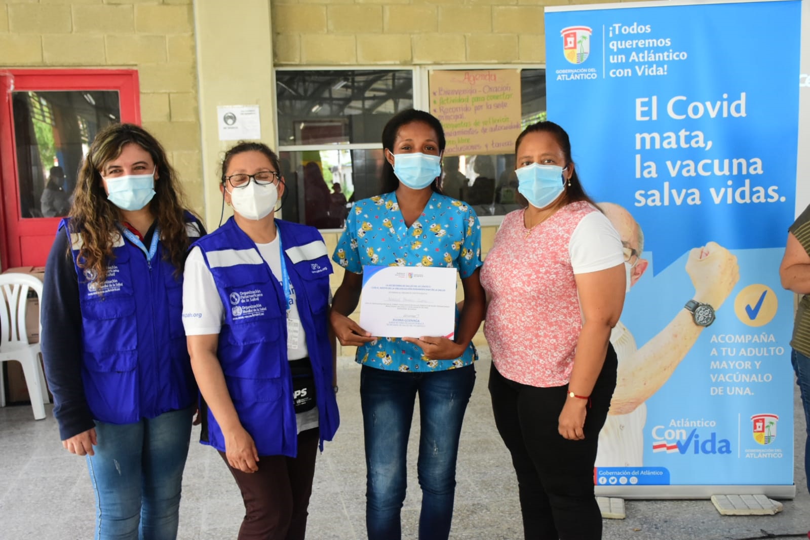 Gobernacion del Atlántico capacita a líderes comunitarios y los compromete con la salud en sus municipios