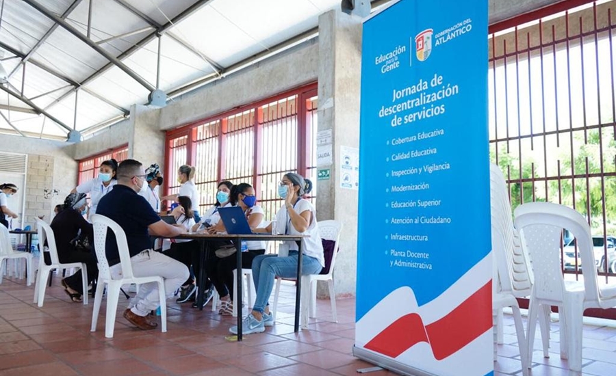Secretaría de Educación del Atlántico traslada su oferta de servicios a los municipios