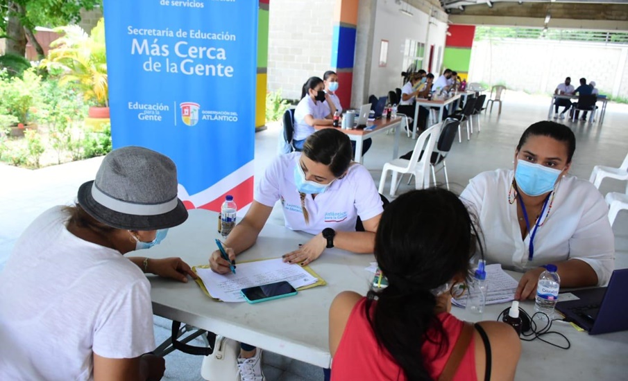 Secretaría de Educación del Atlántico llevó su oferta de servicios a la zona oriental