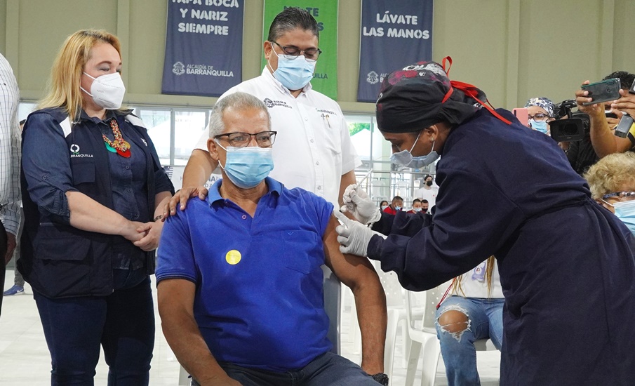 Barranquilla superó el millón de dosis aplicadas de la vacuna contra el COVID-19