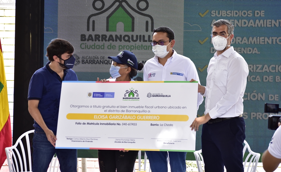 “Barranquilla es campeona nacional en programa de vivienda”: viceministro de Vivienda