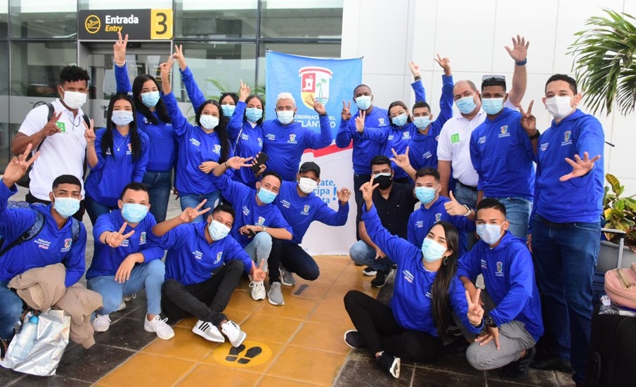 23 representantes del Atlántico viajan a Bogotá al III Intercambio de Experiencias Juveniles