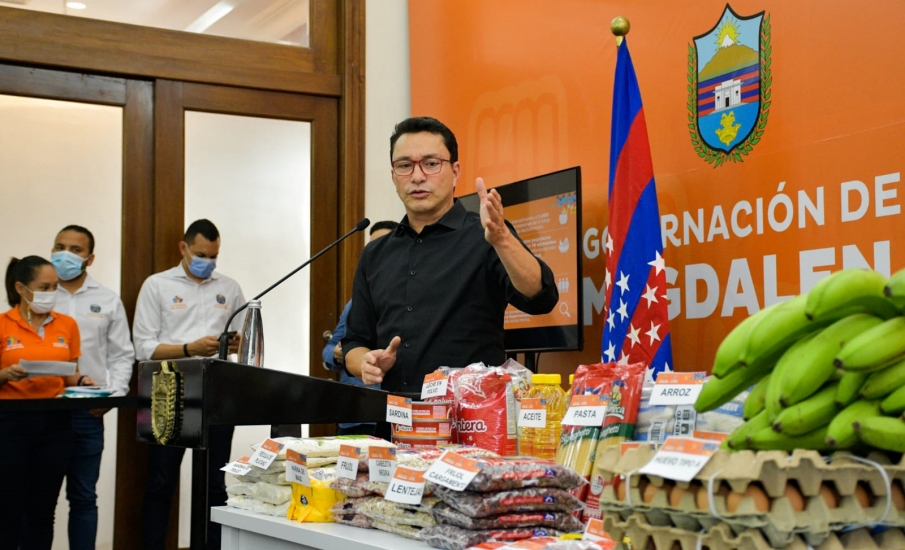 Gobernador Caicedo anuncia masiva entrega de mercados integrales para combatir la desnutrición en el Magdalena