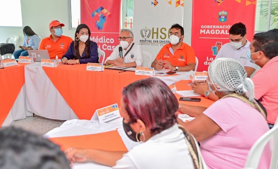 Gobernación del Magdalena instaló el Comité Popular de Salud de la Comuna Nuevo Horizonte en Ciénaga