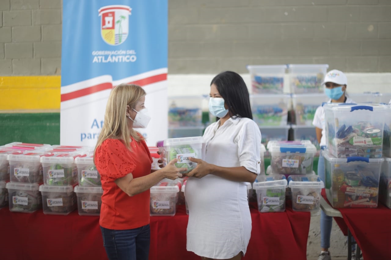 Con ‘Nutriendo Vidas’, Gobernación del Atlántico beneficia a mujeres gestantes, lactantes y primera infancia