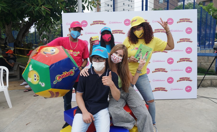 En la Semana Andina, Distrito habla ‘A Calzón Quitao’ en los parques de Barranquilla