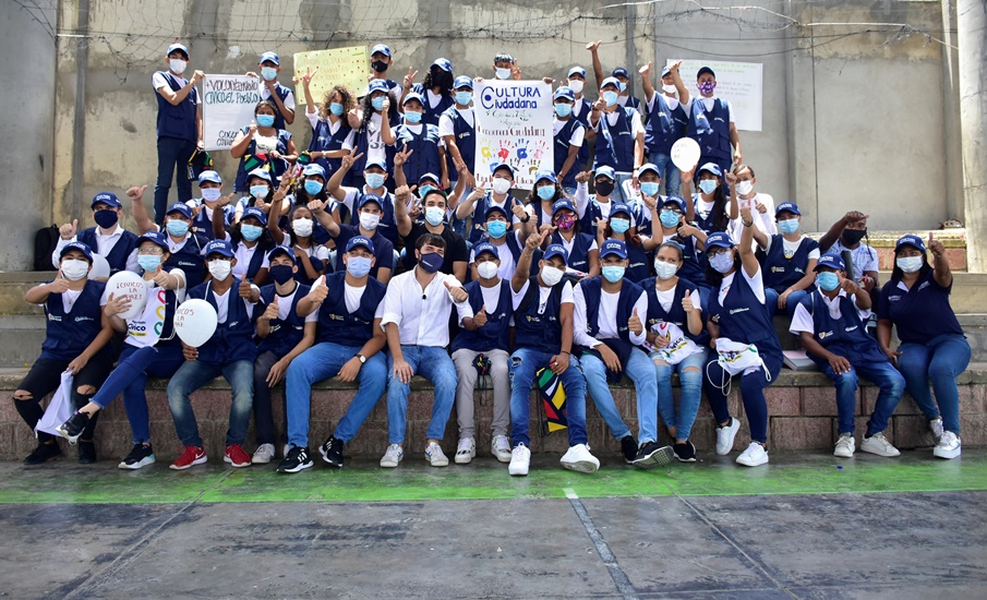 Ya son 500 voluntarios de 50 barrios los que promoverán la cultura ciudadana en Barranquilla