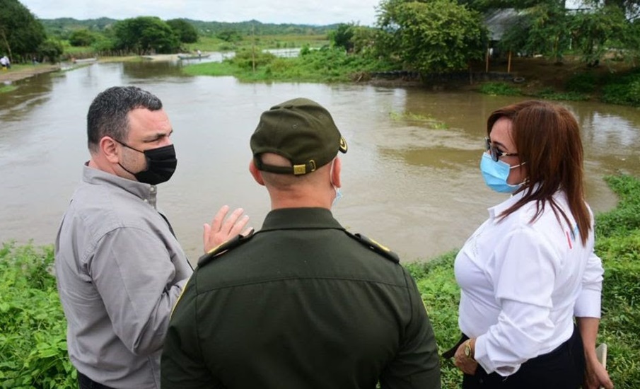 Gobernación del Atlántico y CRA inspeccionaron las compuertas que regulan El Guájaro