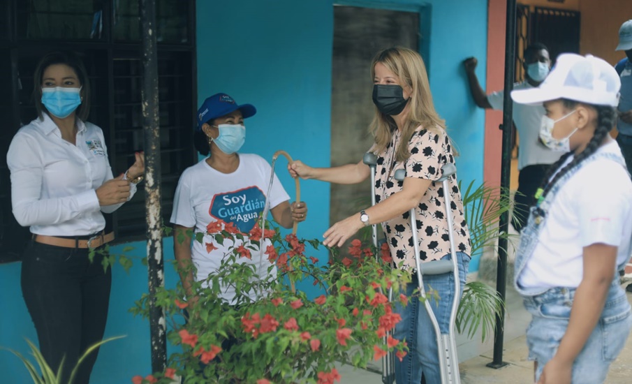 «Luruaco está a un paso de cumplir el sueño de tener agua potable 24 horas los siete días de la semana»:Elsa Noguera