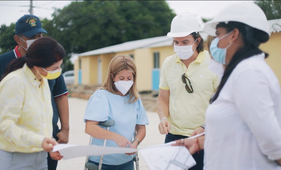 En recorrido con la Gobernadora, gerente del Fondo Adaptación anuncia entrega de obras en el sur del Atlántico