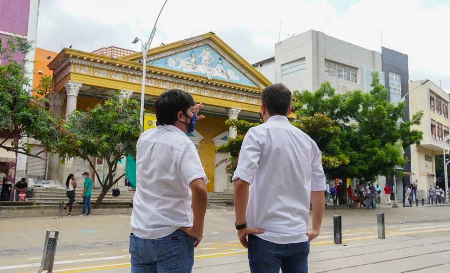 Estos son los espacios recuperados en el centro de Barranquilla