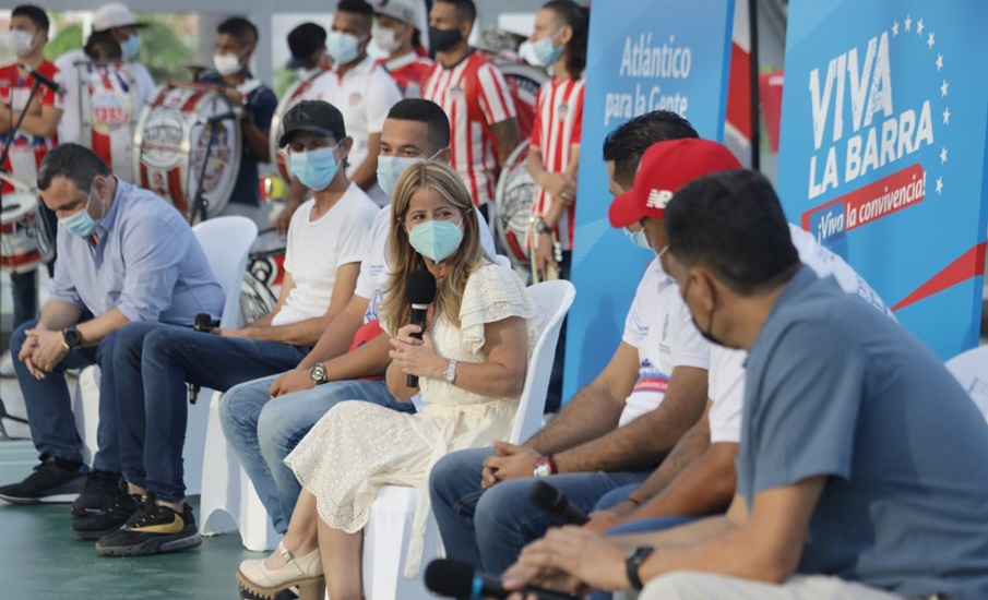Gobernación del Atlántico brindará capacitación a 342 jóvenes barristas del Junior en diferentes oficios