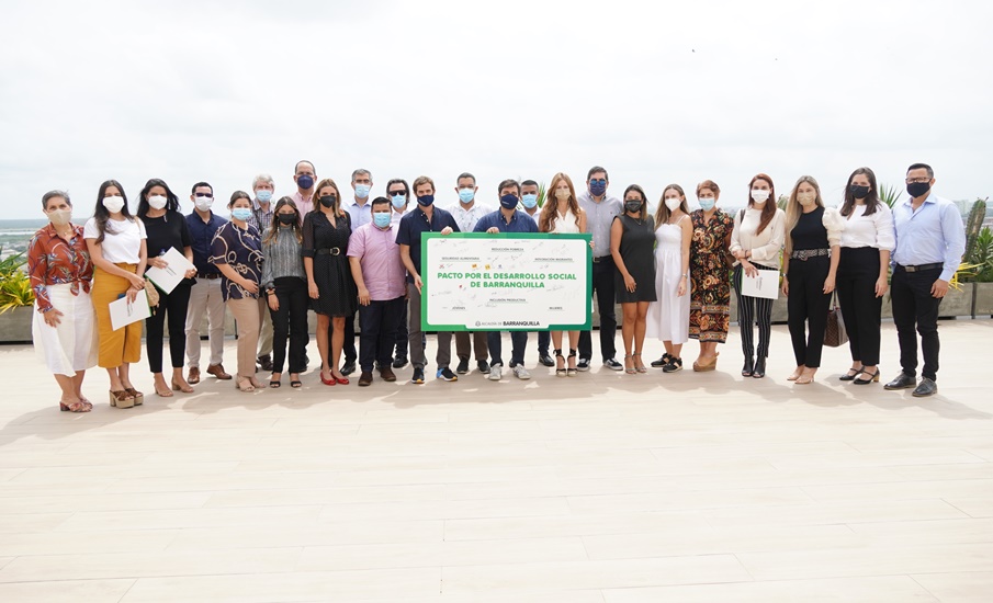 Pacto por el Desarrollo Social orientará la inversión a seis retos de Barranquilla