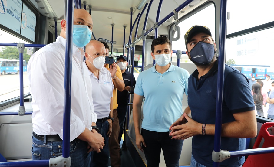 Abierto el pago electrónico en buses del área metropolitana de Barranquilla