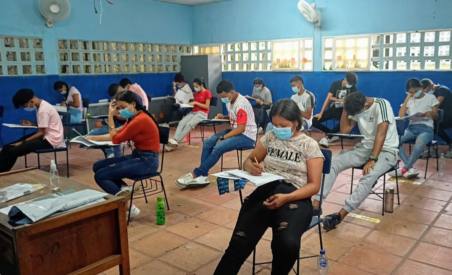 En completo orden se cumplieron las Pruebas Saber 11 en Malambo