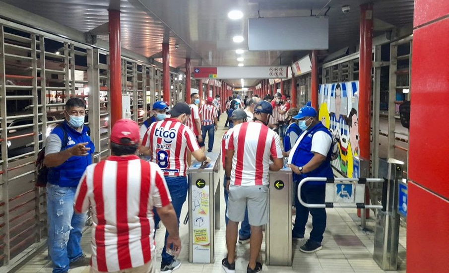 Transmetro dispondrá servicios adicionales al finalizar Junior vs. Nacional