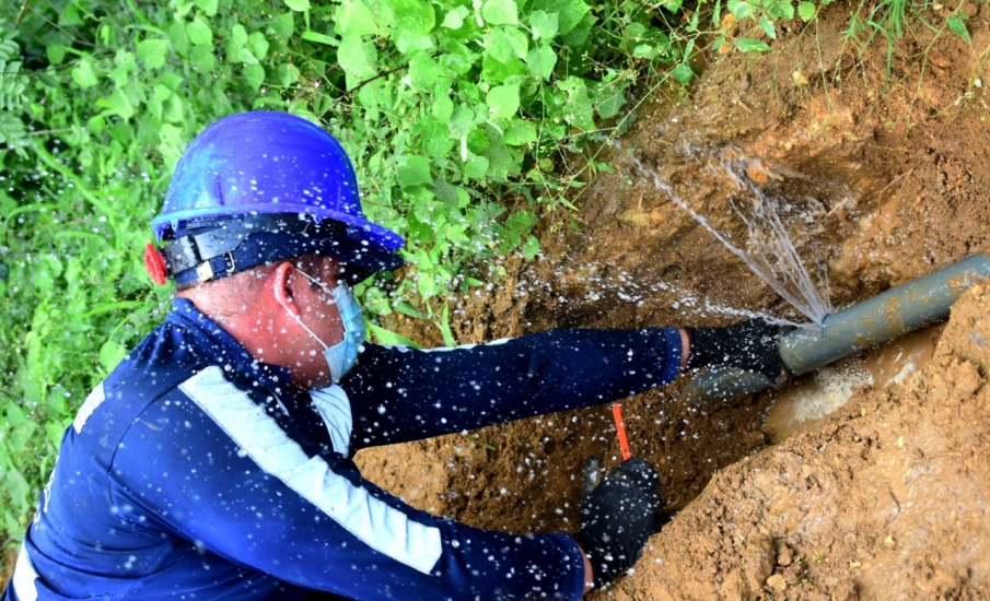 Gobernación del Atlántico continúa apoyando los operativos contra el robo de agua potable en el departamento