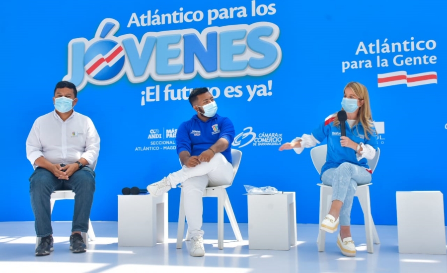 Ante la Gobernadora del Atlántico, se posesionó la Plataforma Departamental de Juventud
