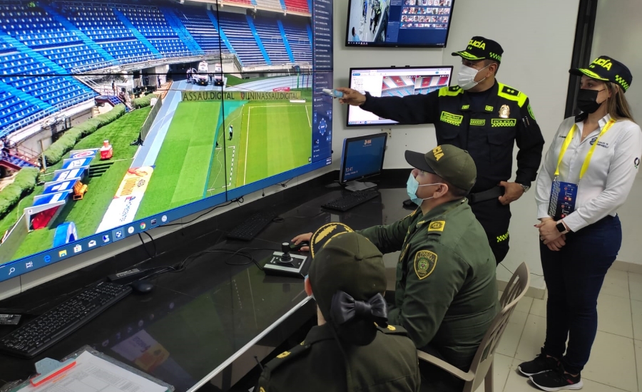 Listo el dispositivo de seguridad para el partido de la selección Colombia de Mayores