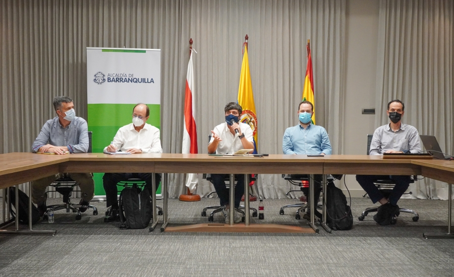 “Estamos dejándole a la ciudad la primera piedra del futuro portuario de Barranquilla”: alcalde Pumarejo