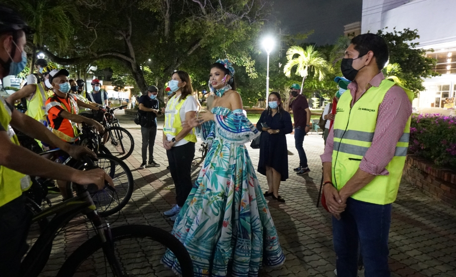 Barranquilla celebra el mes del Patrimonio con Biciquilla