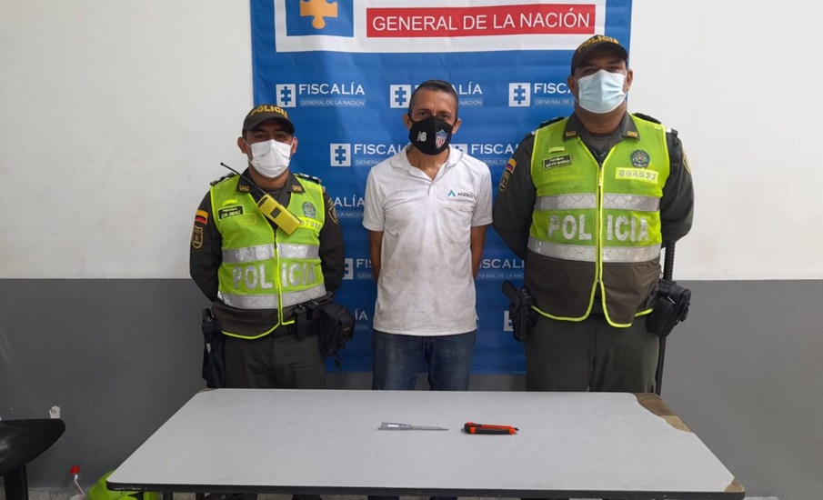 Capturado mientras manipulaba ilegalmente redes eléctricas en el centro de Barranquilla